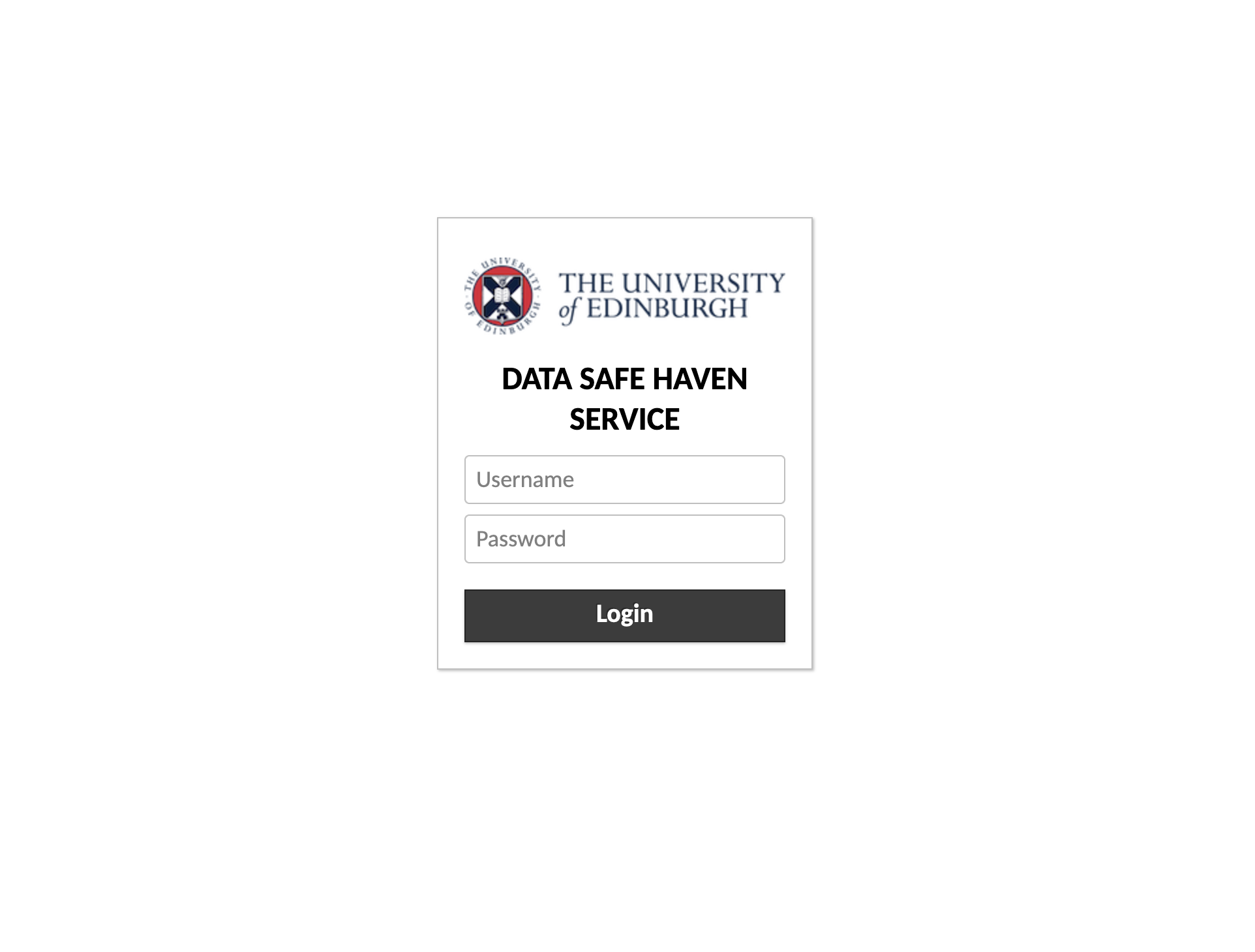VDI-Safe-Haven-Login-Page