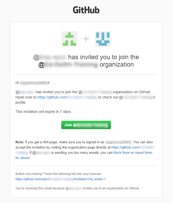 GitHub-Invitation
